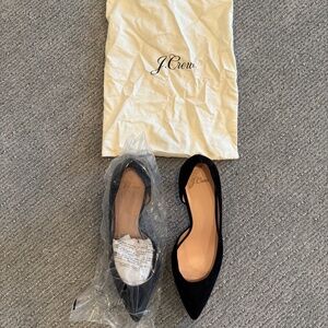 J. Crew Colette Suede D’Orsay pump/heel